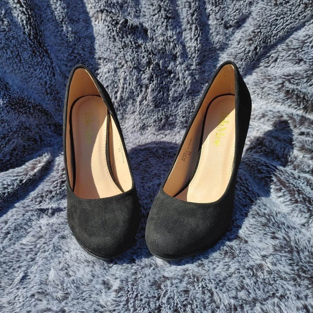 Nine 1 black heels